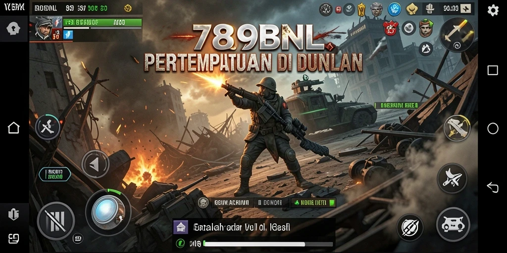Gameplay seru 789BNL dalam pertempuran Battle Royale.