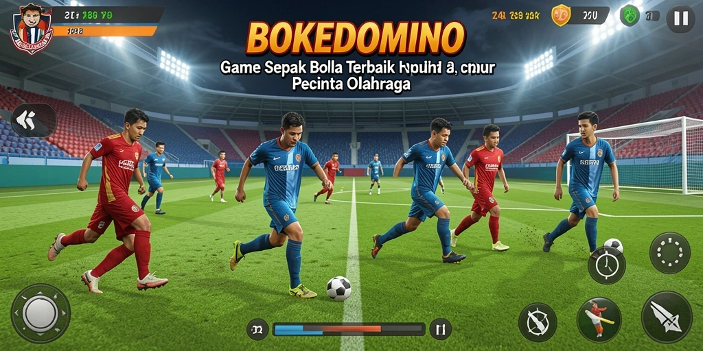 Tampilan gameplay BOKEDOMINO yang menegangkan dan seru.
