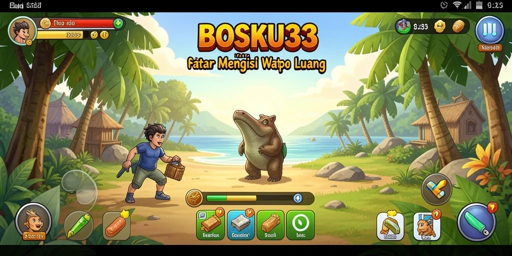 Tampilan gameplay BOSKU33 yang seru dan mengasyikkan.