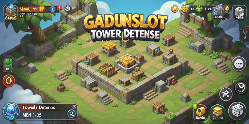 Tangkapan layar menunjukkan gameplay menegangkan dari GADUNSLOT.