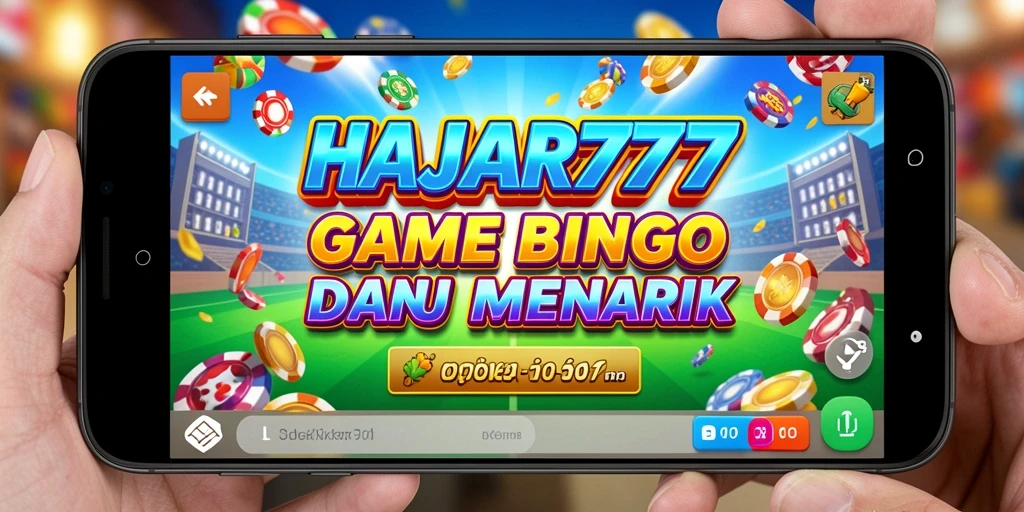 Tampilan gameplay seru dan interaktif Bingo di HAJAR777.