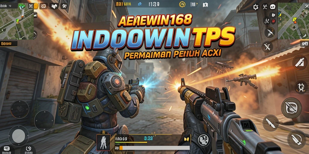 Tampilan gameplay INDOWIN168 yang intens dan penuh aksi.