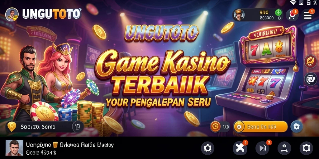 Tampilan menarik dari gameplay UNGUTOTO yang penuh aksi.