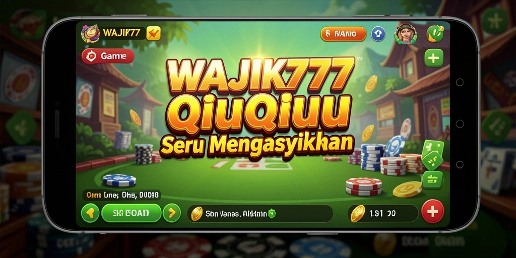Tampilan gameplay seru dari WAJIK777 di QiuQiu.